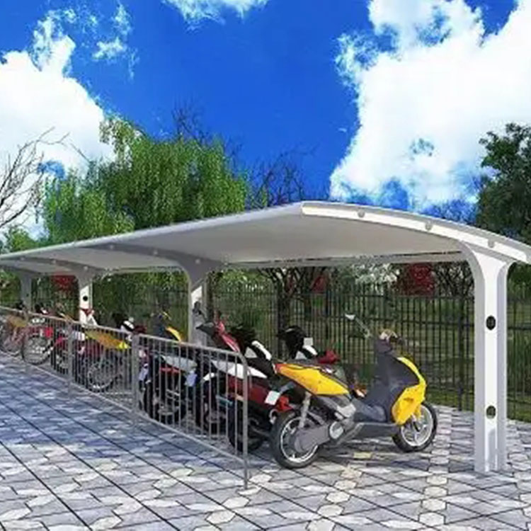 宕昌县膜结构电动车棚